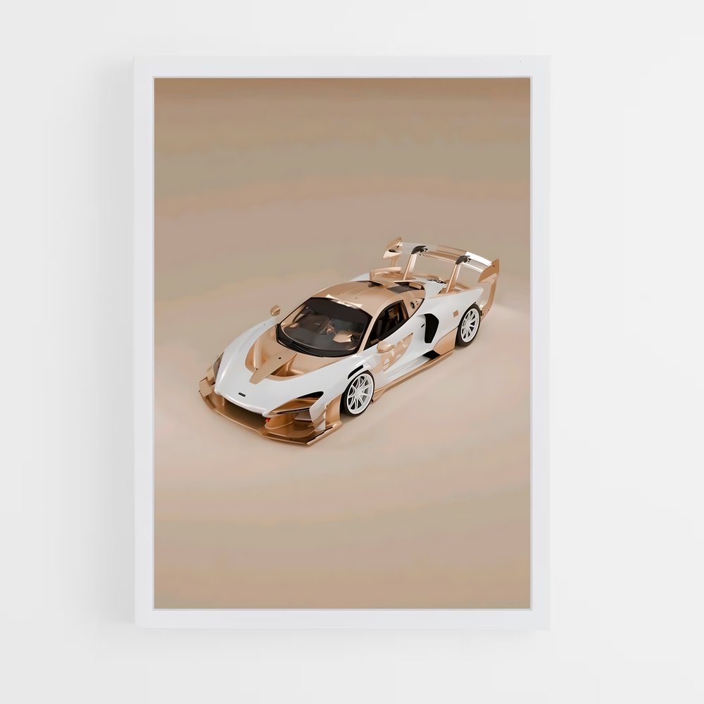 Poster spectaculaire Senna GTR – affiche Mclaren (vue 3)